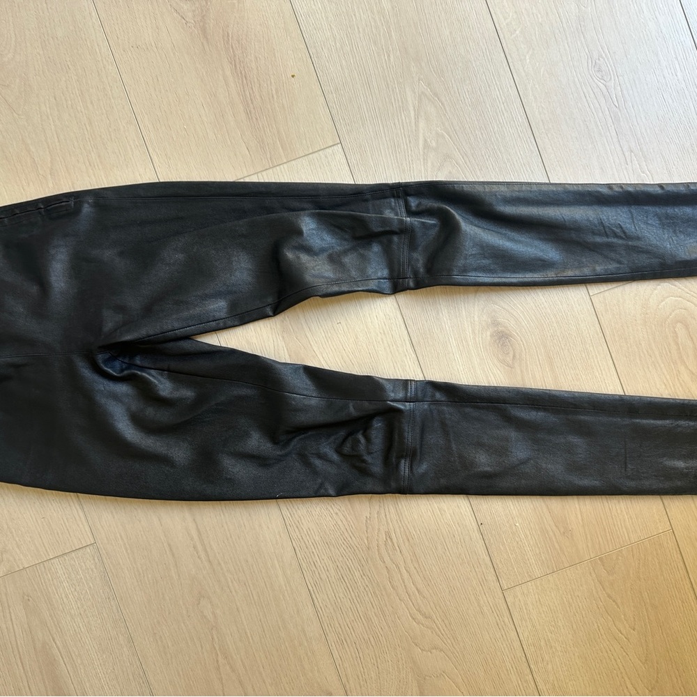 Chic Black Leather Pants by Elise Overland